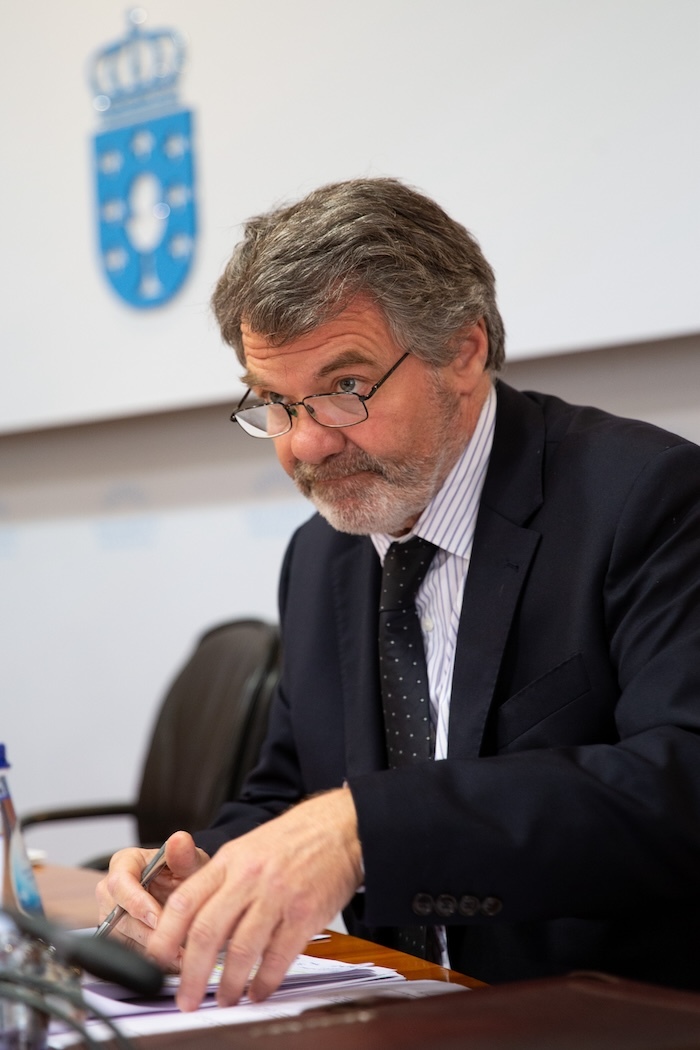 A directora, Marta Villaverde, comparece na comisión octava do Parlamento de Galicia para dar conta da contía do orzamento destinado pola Consellería do Mar aos  proxectos impulsados polos grupos de acción local do sector pesqueiro  (GALP) E comparecencia do presidente de porotos de Galicia , .José Antonio Álvarez  Foto Xoán Crespo