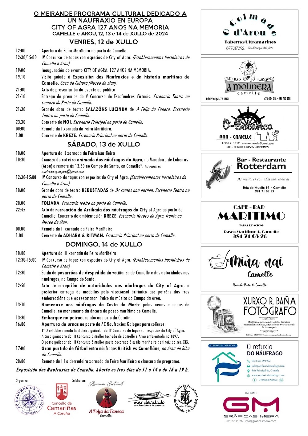 Programa Camelle City of Agra 2024