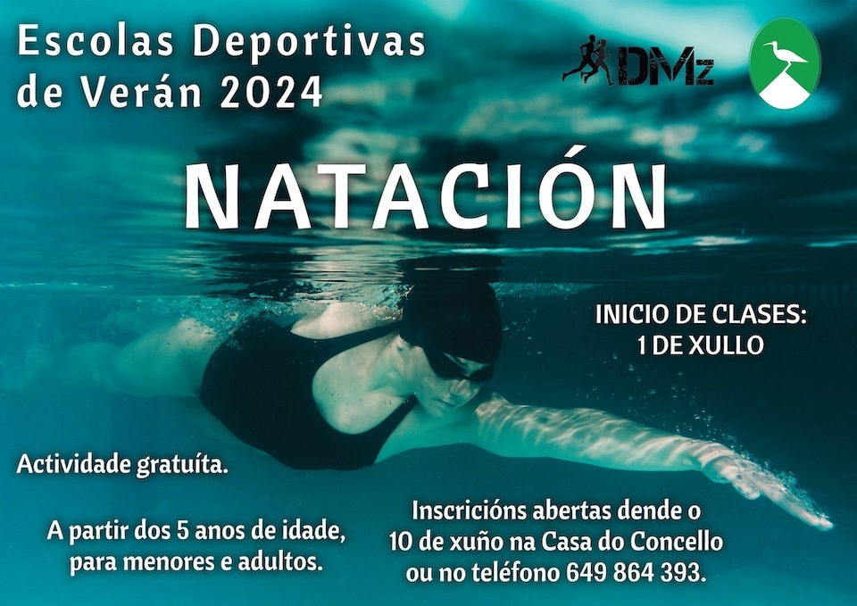 natación en Mazaricos