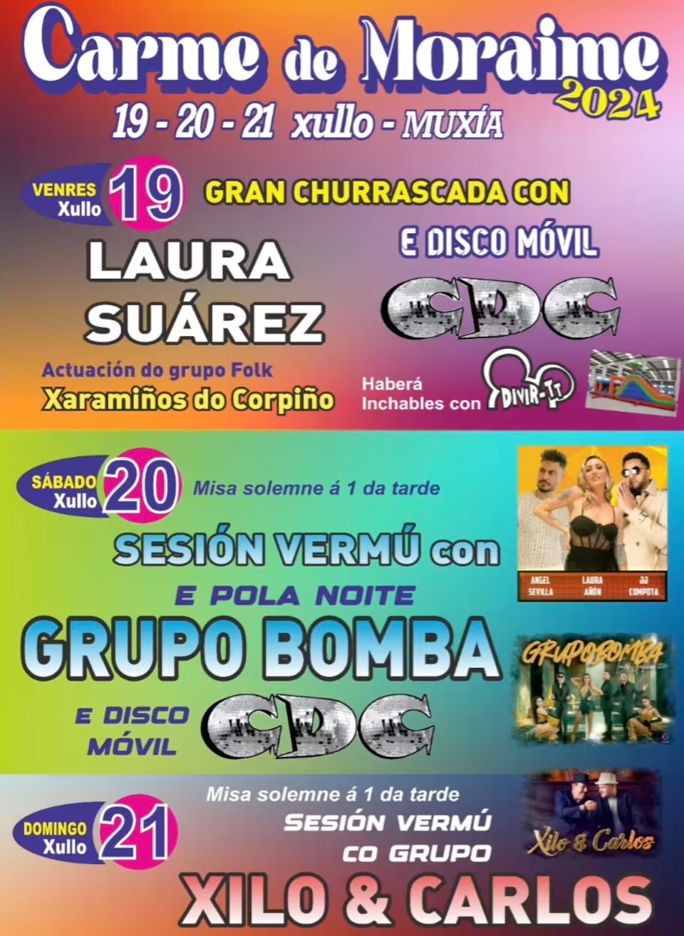 Festa do Carme de Moraime 2024