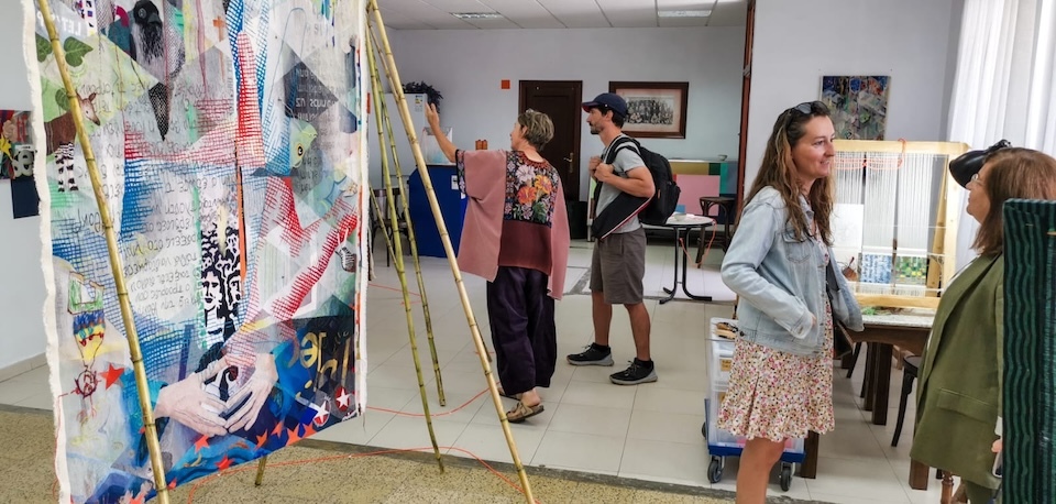 Exposicion de Tapices de Andrea Milde 2