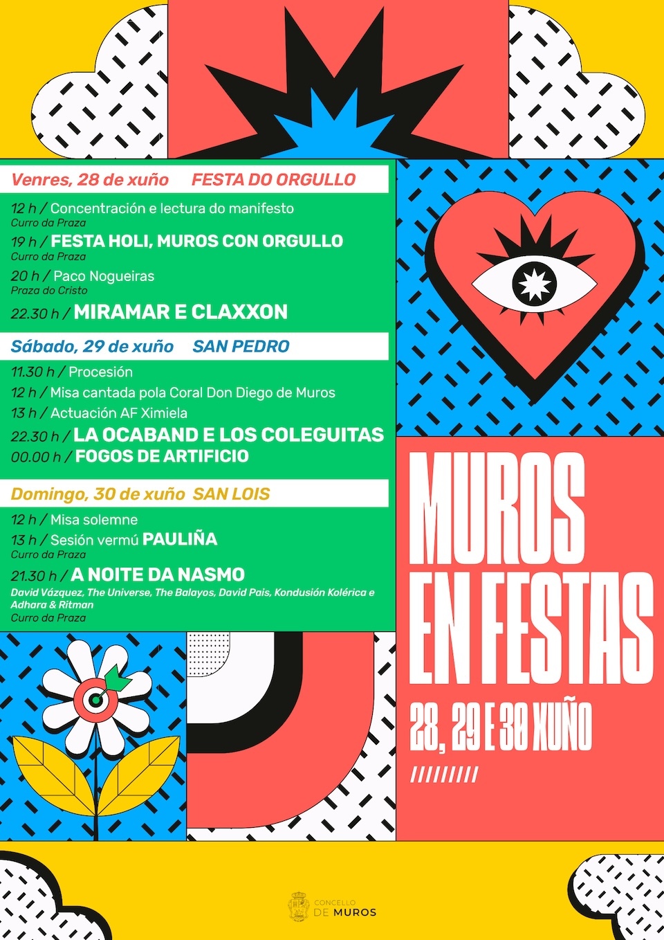 Festas San Pedro de Muros 2024