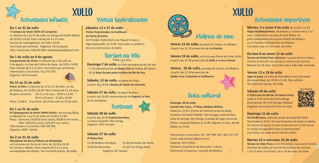 Malpica actividades xullo 2024