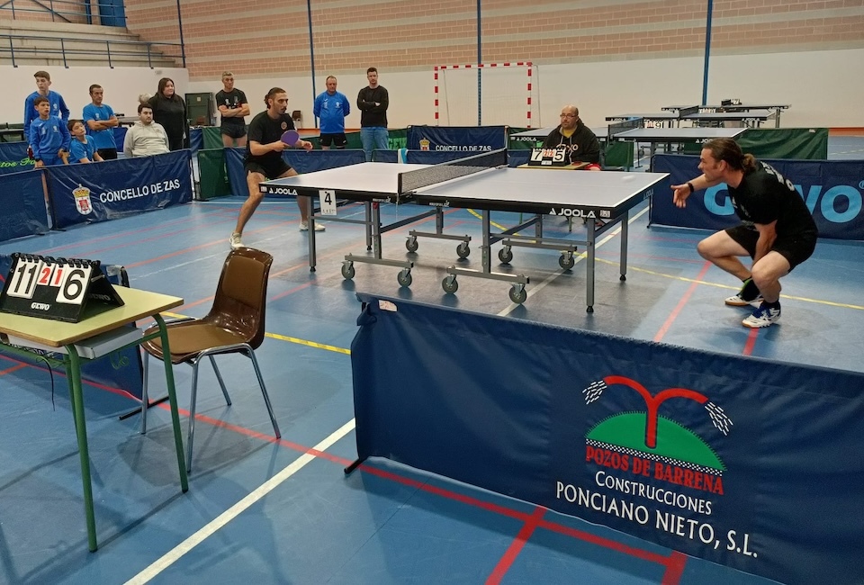 Tenis de mesa en Zas 3