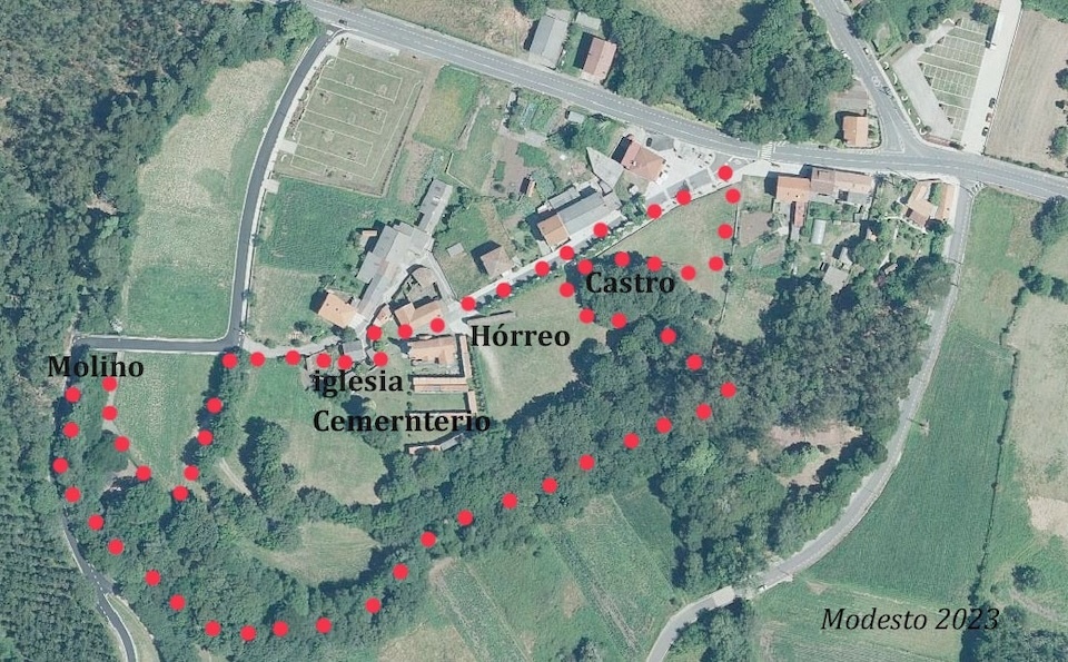 Devesa da Lua de Bergdeogas-Mapa-Modesto