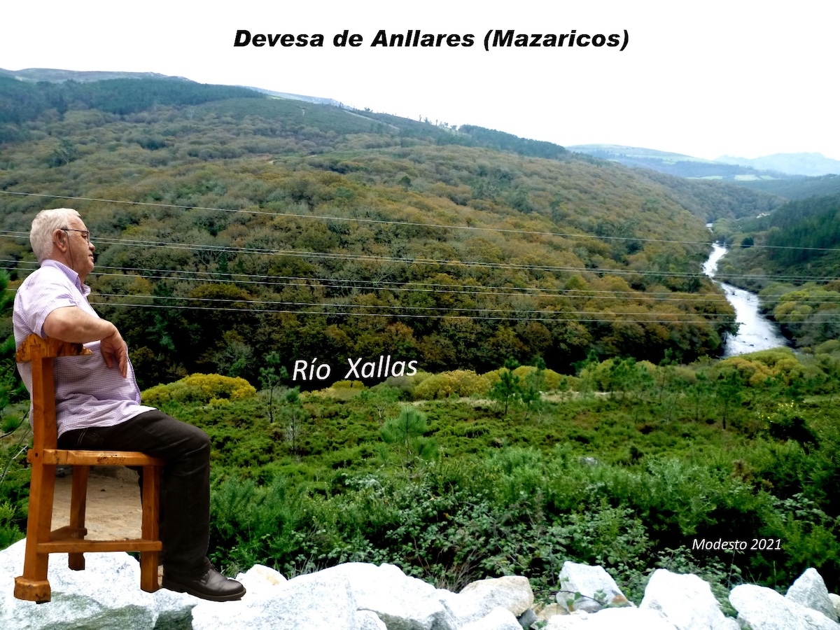 Modesto Garcia Quintans na Devesa do Anllares