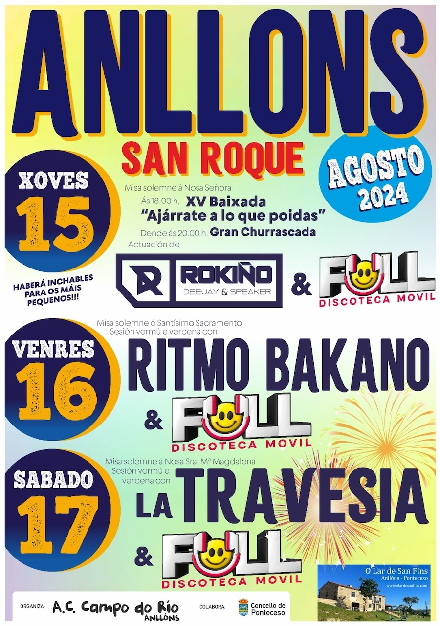 Festas de SAn Roque de Anllons