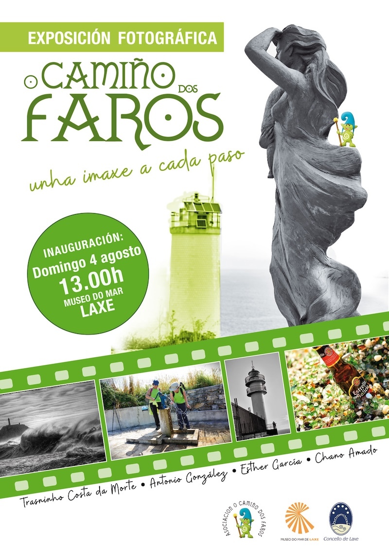 CARTEL EXPOSICIÓN CAMIÑO DOS FAROS
