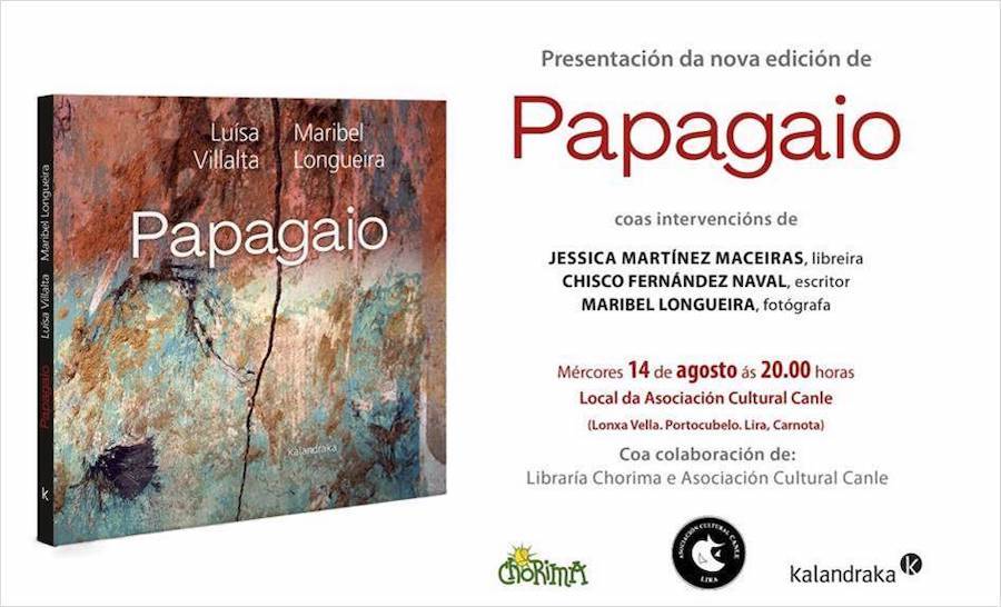 Libro Papagaio presentacion en Lira