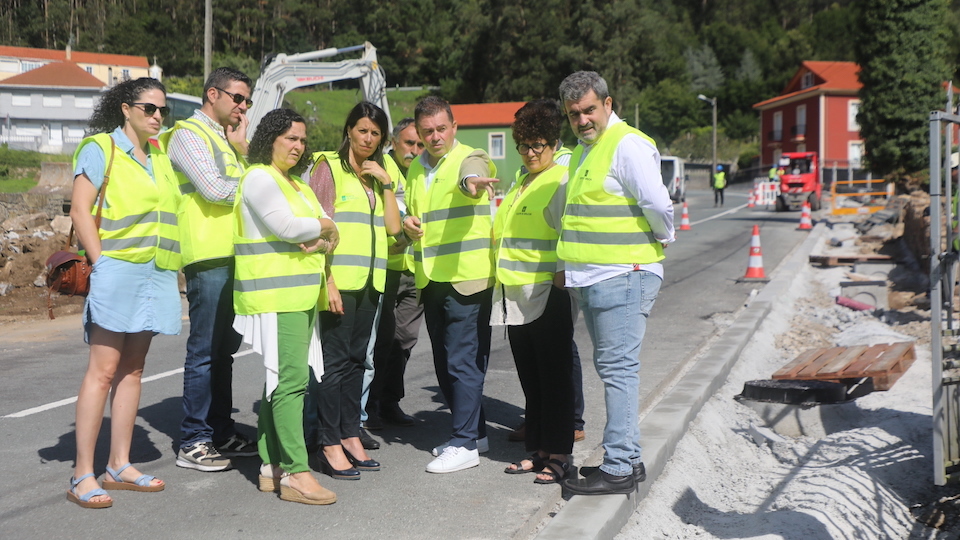 Visita institucional as obras da senda do Couto