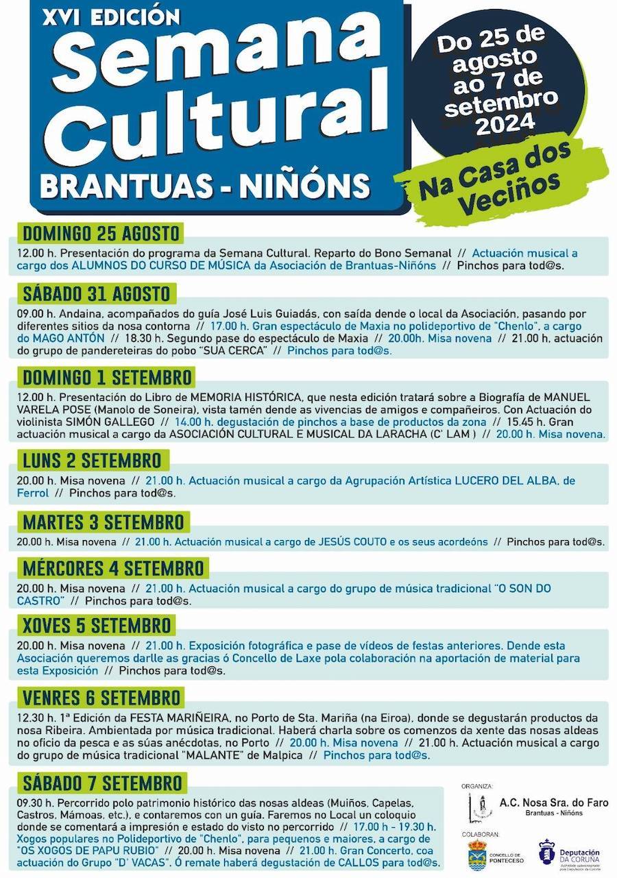 Semana Cultural do Faro de Brantuas-Ninons