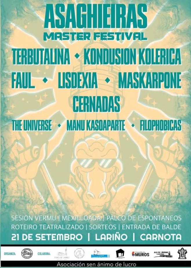 Asaghieiras master festival Larino Carnota 2024