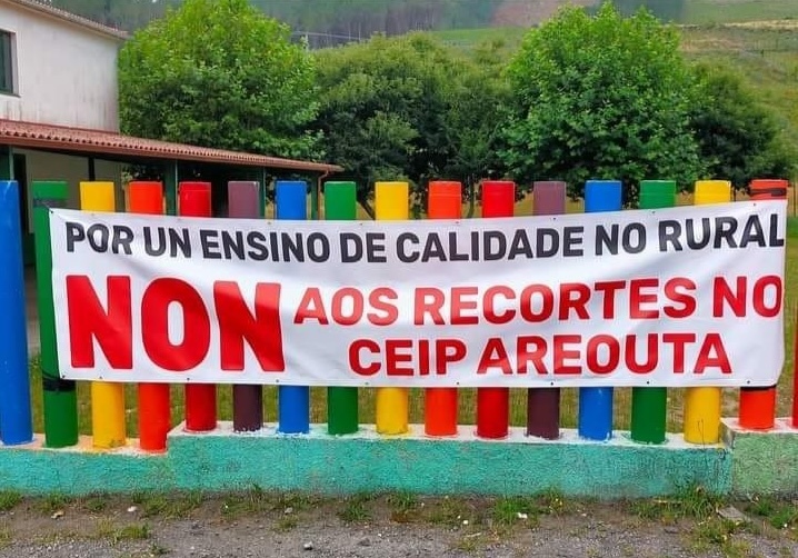Non aos recortes no CEIP Areouta