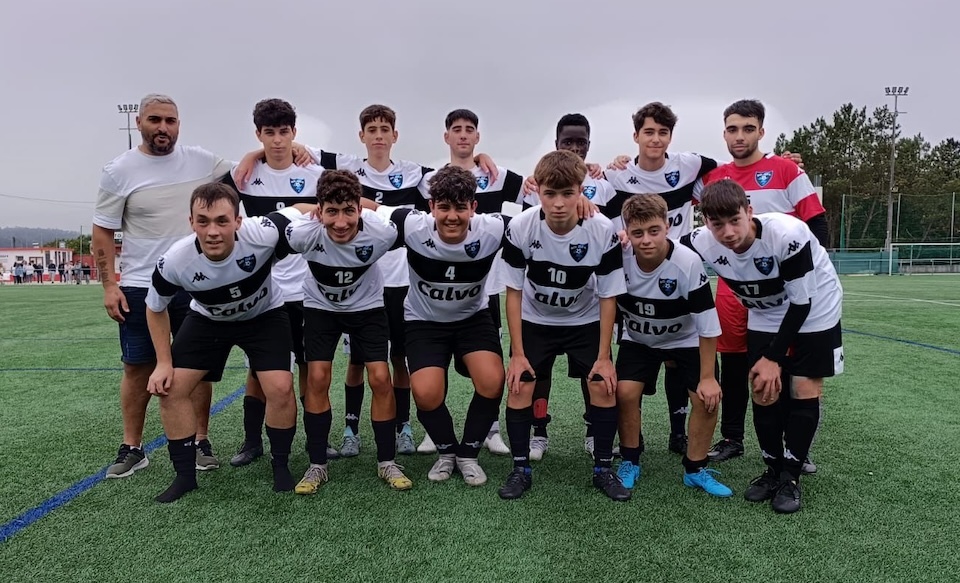 Xuvenis do SD Oza con Juan Lagoa