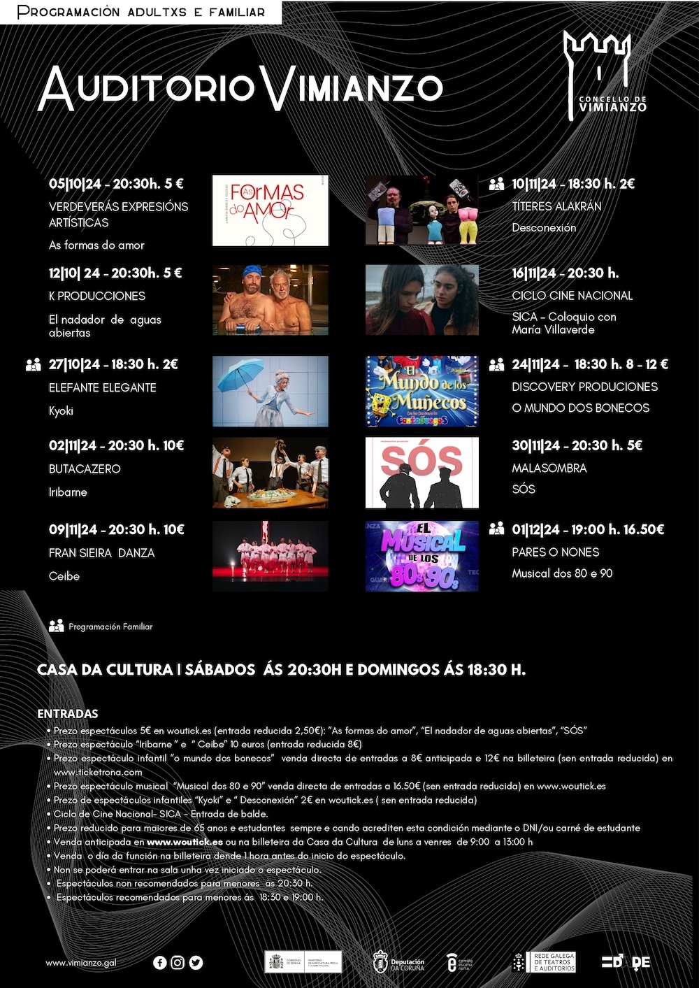 PROGRAMACIÓN OUTONO CONCELLO DE VIMIANZO