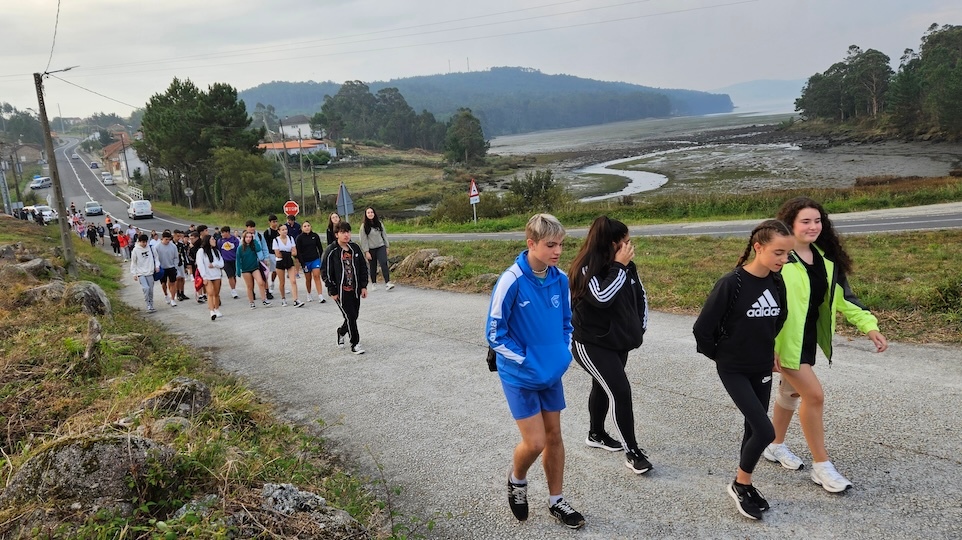 Foto convivencia IES Pedra da Aguia