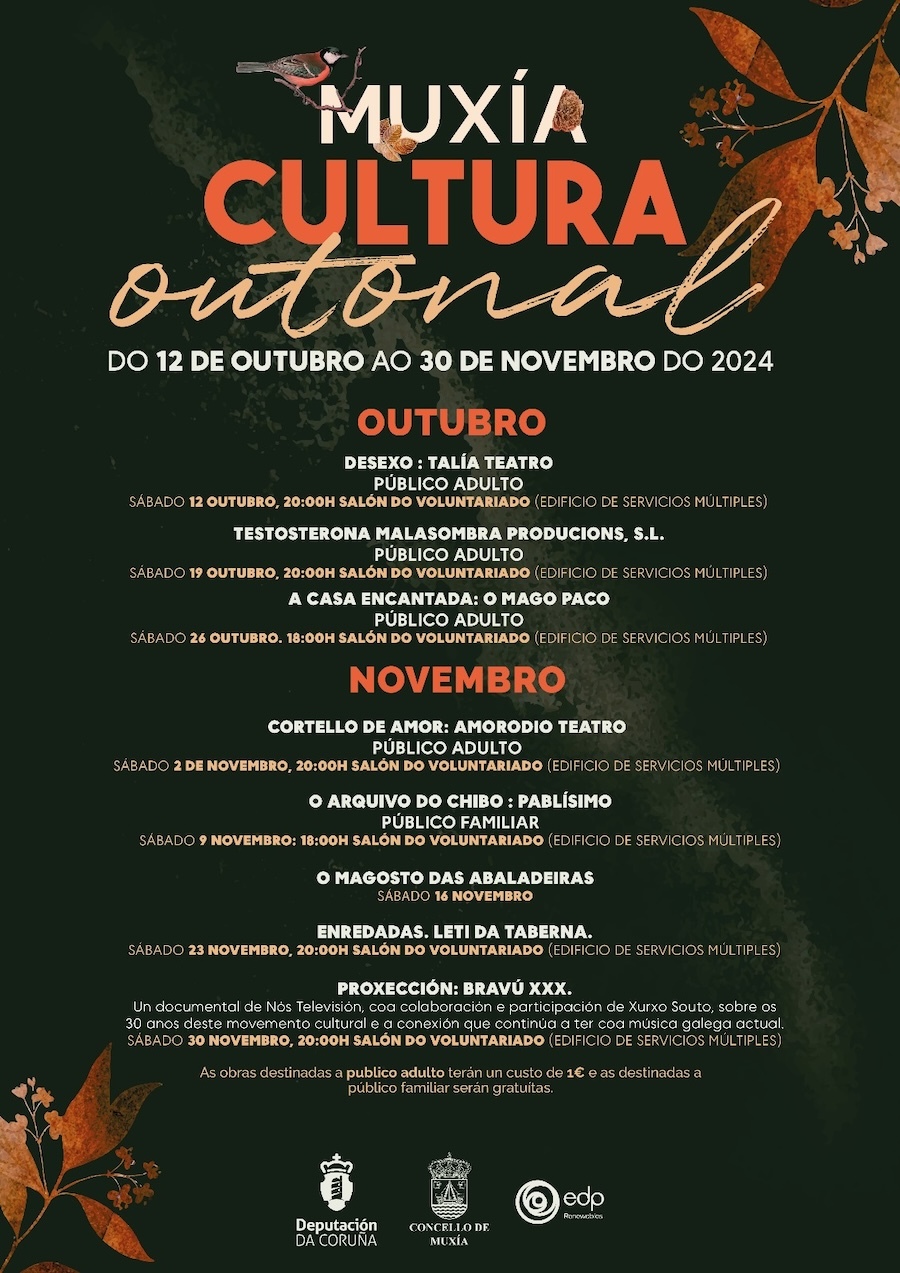 Programa Cultura Outonal de Muxia