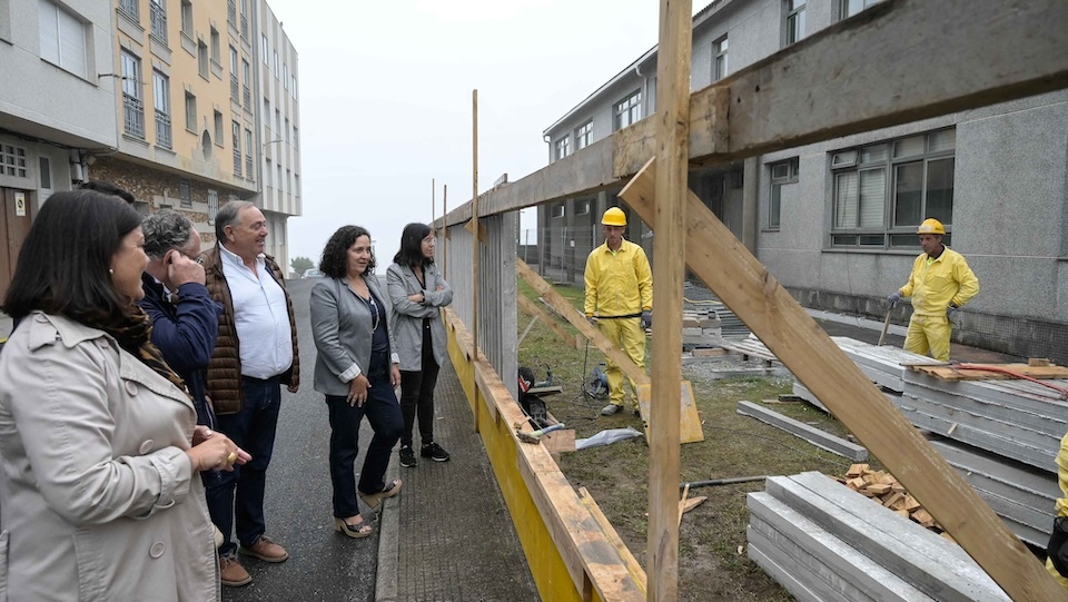 Visita delegada Xunta_docampo_CEIP_caion