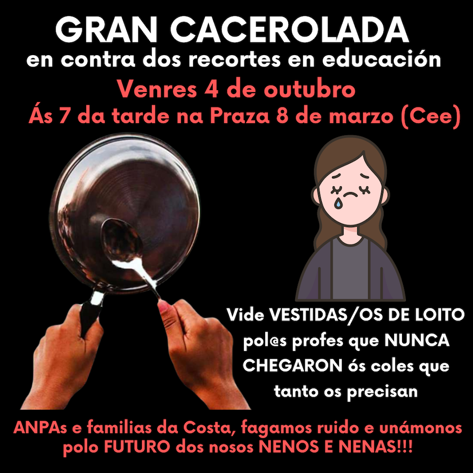 Cacerolada contra os recortes