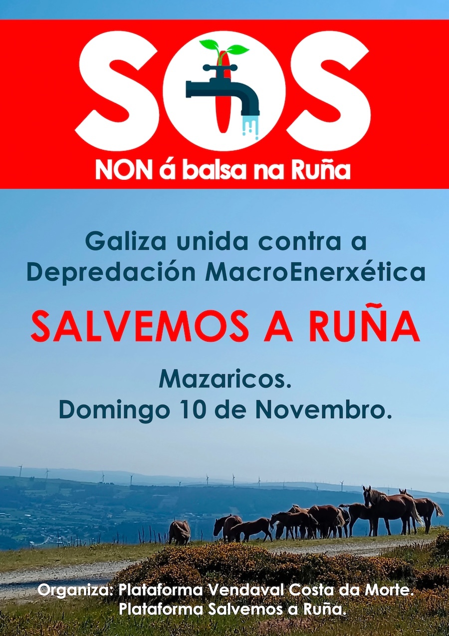 cartel vendaval Mazaricos