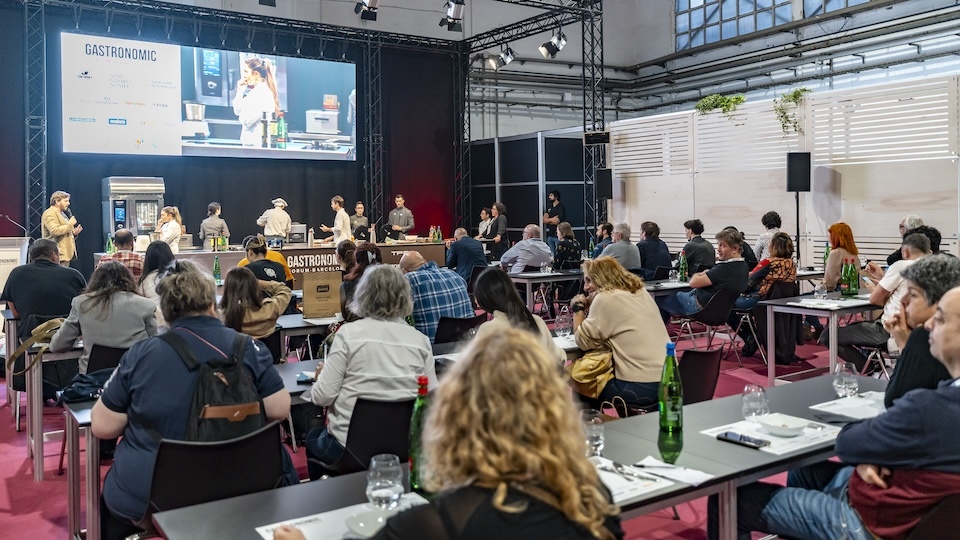 Showcooking de COruna no Barcelona Forum Gastronomico