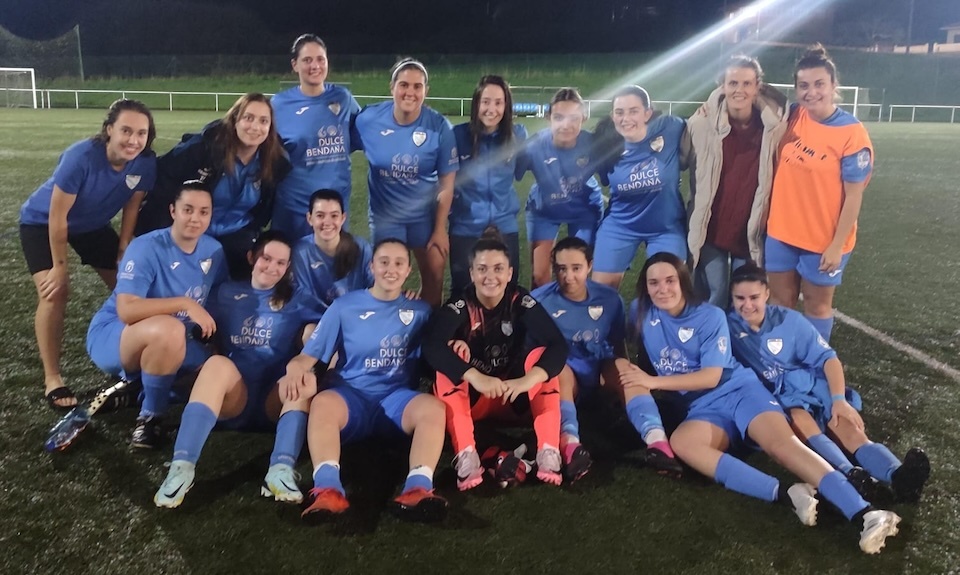 Corme Fem celebrando vitoria