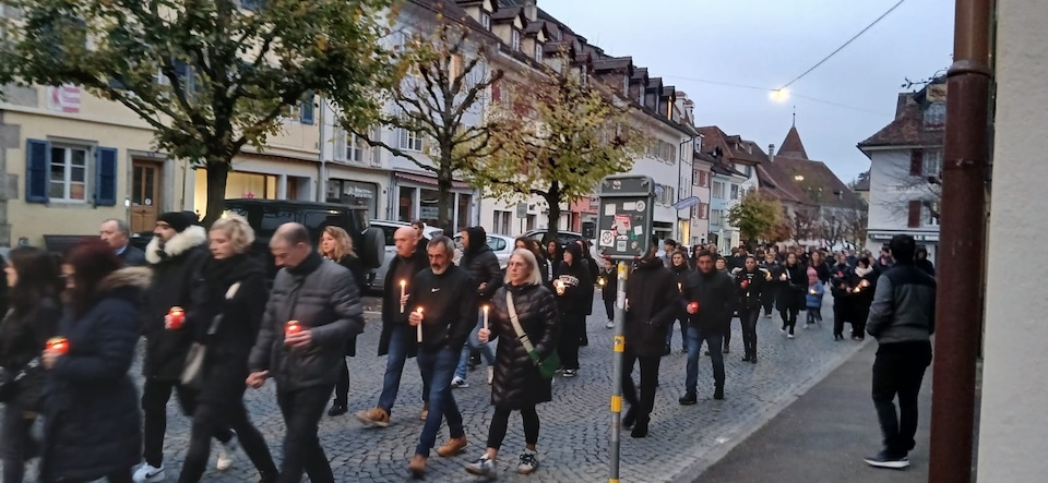 Concentracion en Delemont por Valencia