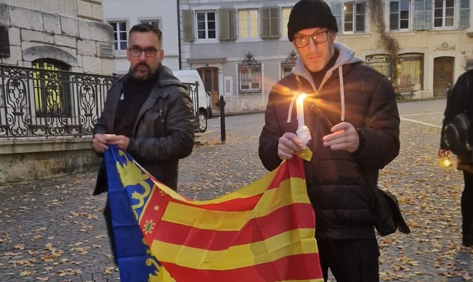 Concentracion en Delemont por Valencia 3