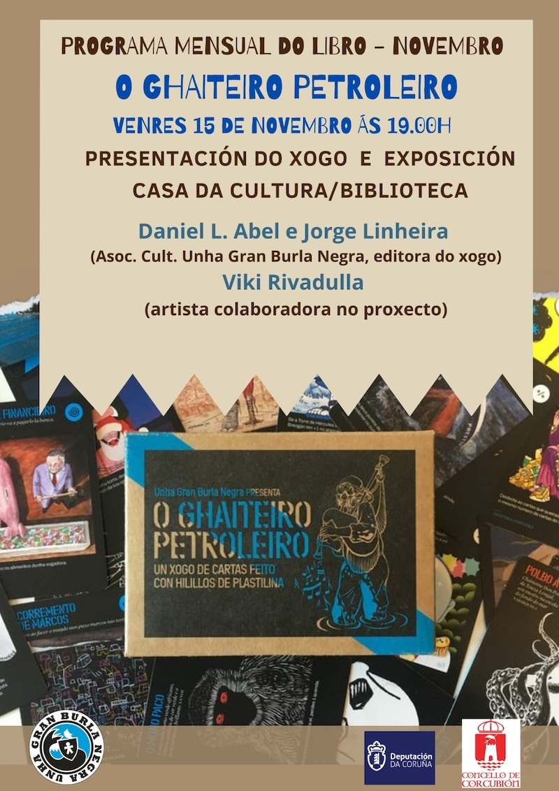 O Ghaiteiro petroleiro en Corcubion