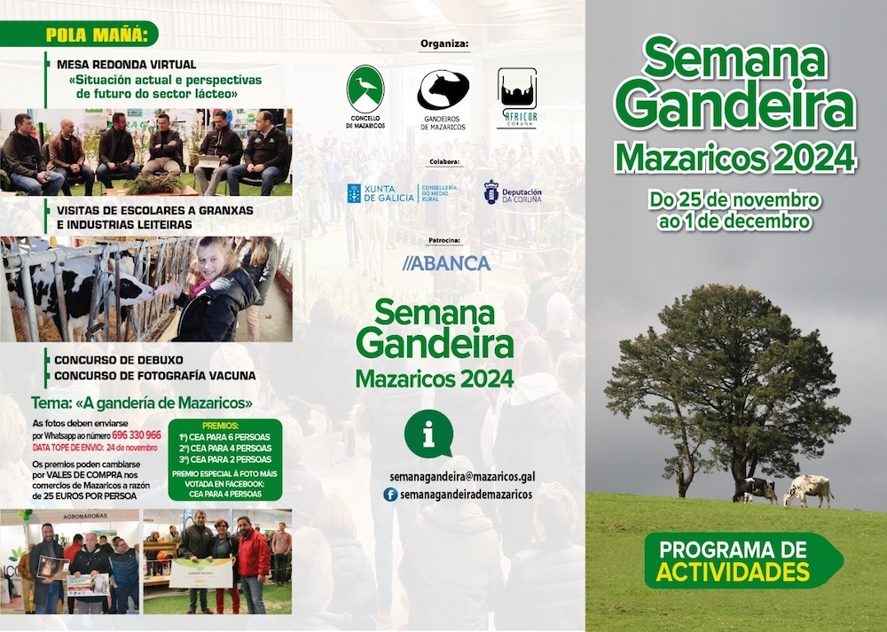 Mazaricos 2024-semana gandeira triptico 2024