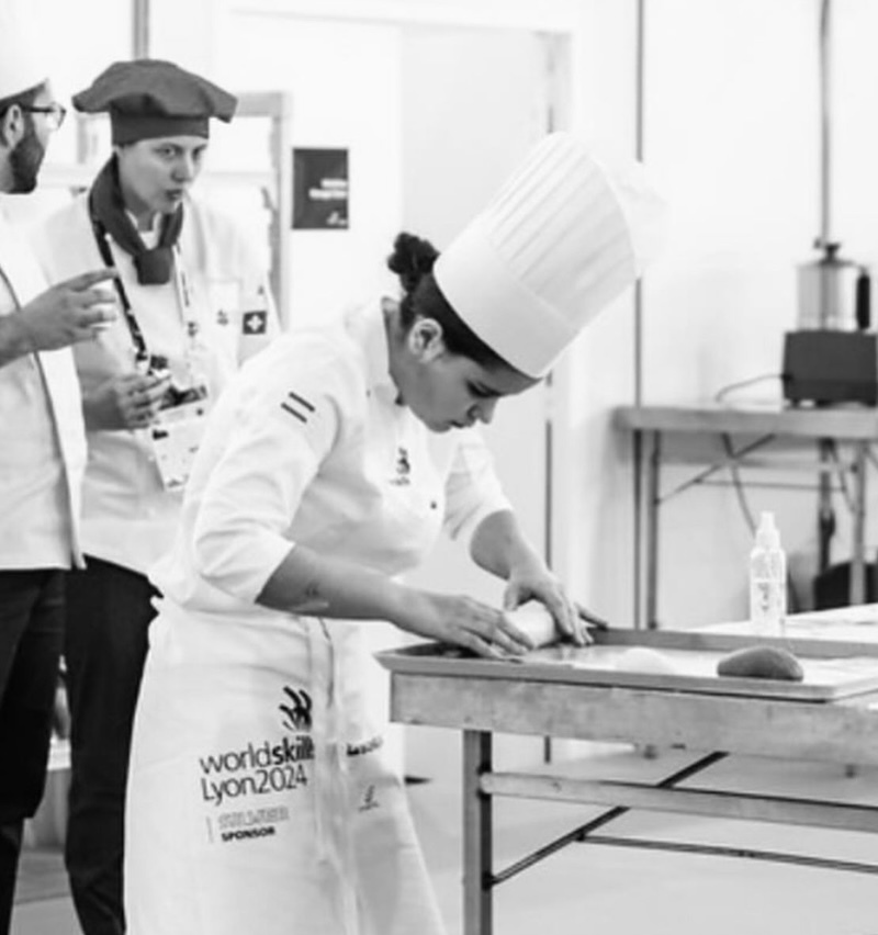 Maria Bazar no WorldSkills
