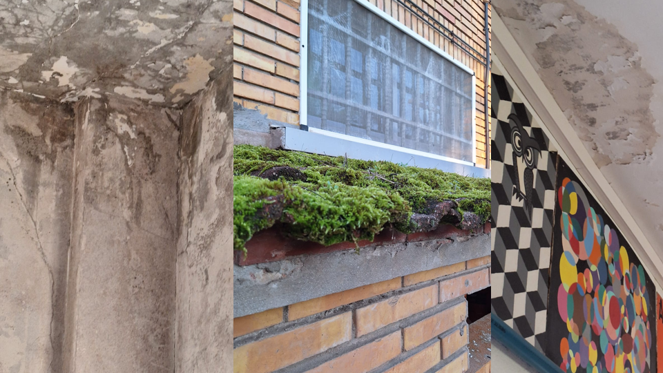 Humidades no CEIP Canosa Rus