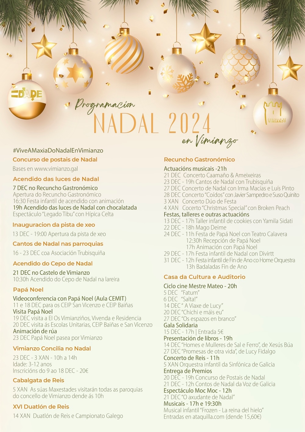 PROGRAMACIÓN NADAL 2024