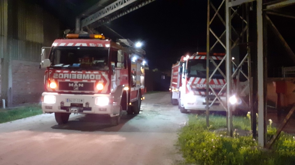 INCENDIO Nave A LARACHA
