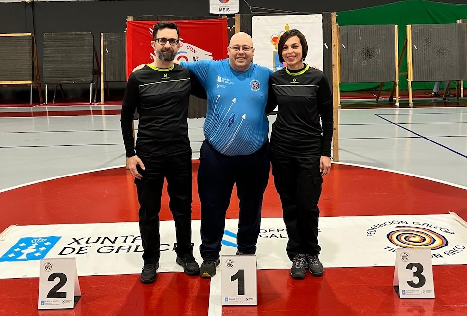 Tiro con Arco Su A AgraSani Soneira con Pablo Lage e POatricia Reche