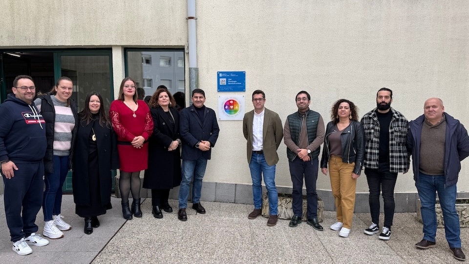 Visita institucional ao CEIP Barrie de La Maza