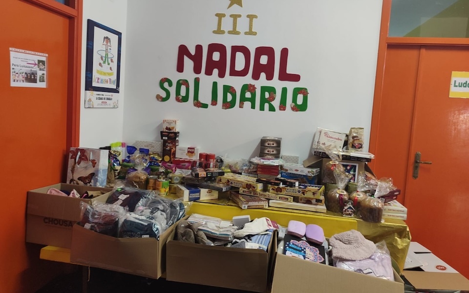 Nadal Solidario no CEIP Vilarmide