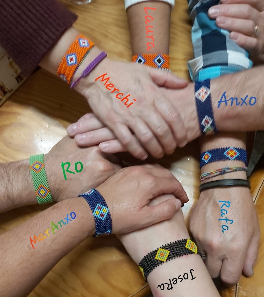 Pulseiras do CEIP Vilarmide