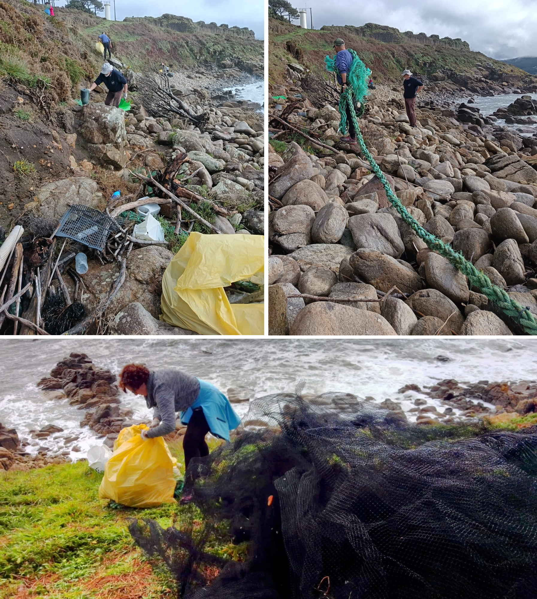 Limpeza de Mar de Fabula nos Coidos de Camarinas 3
