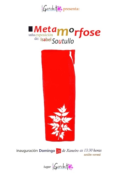 Cartel mostra Isabel Soutullo no Garabato