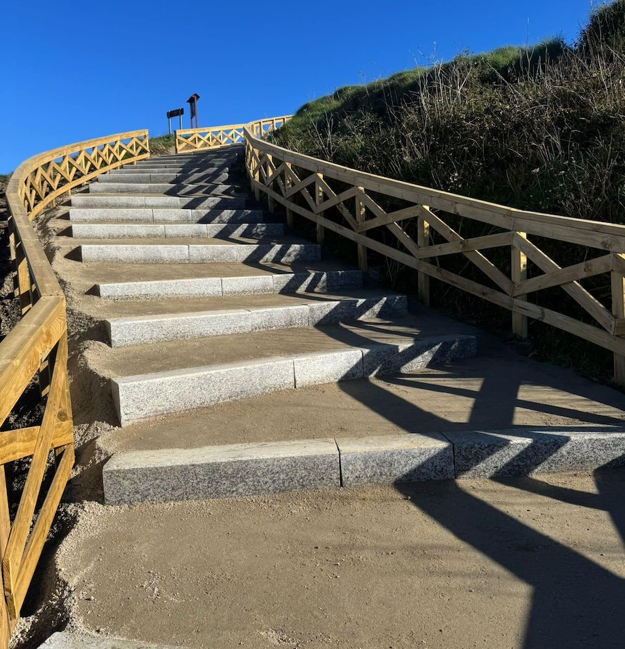 Praia seaia escalinata