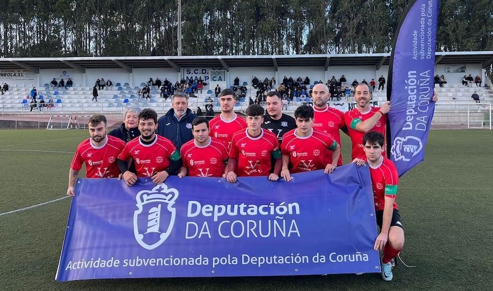 11 do Malpica SCD en Pedra Queimada coa Deputacion