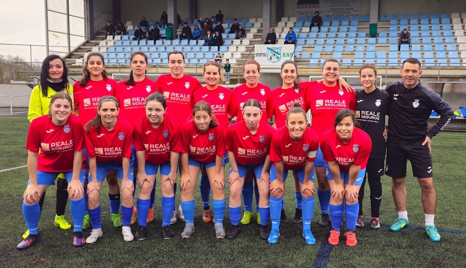 11 do SD Ponteceso feminino en Zas