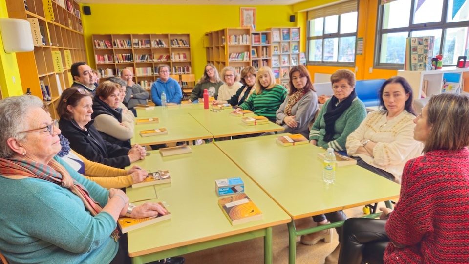 Rosa Aneiros no Club de Lectura IES Ponte do Porto 23