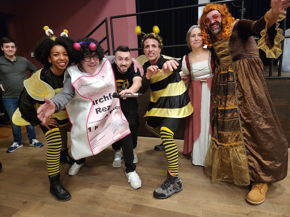 Entroido en Zurich nas Xeitosinas