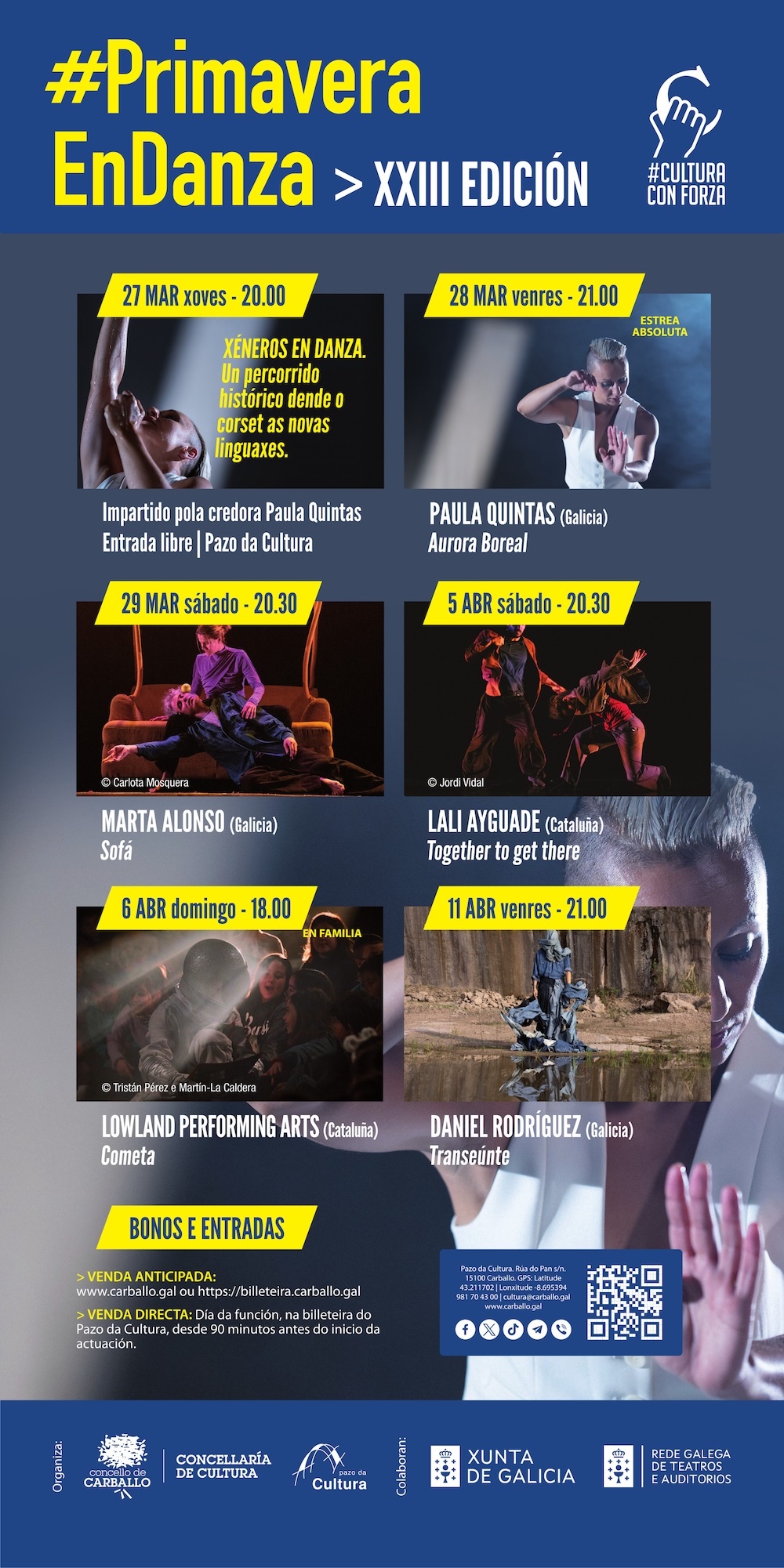 Programa Primavera en Danza Carballo 2025