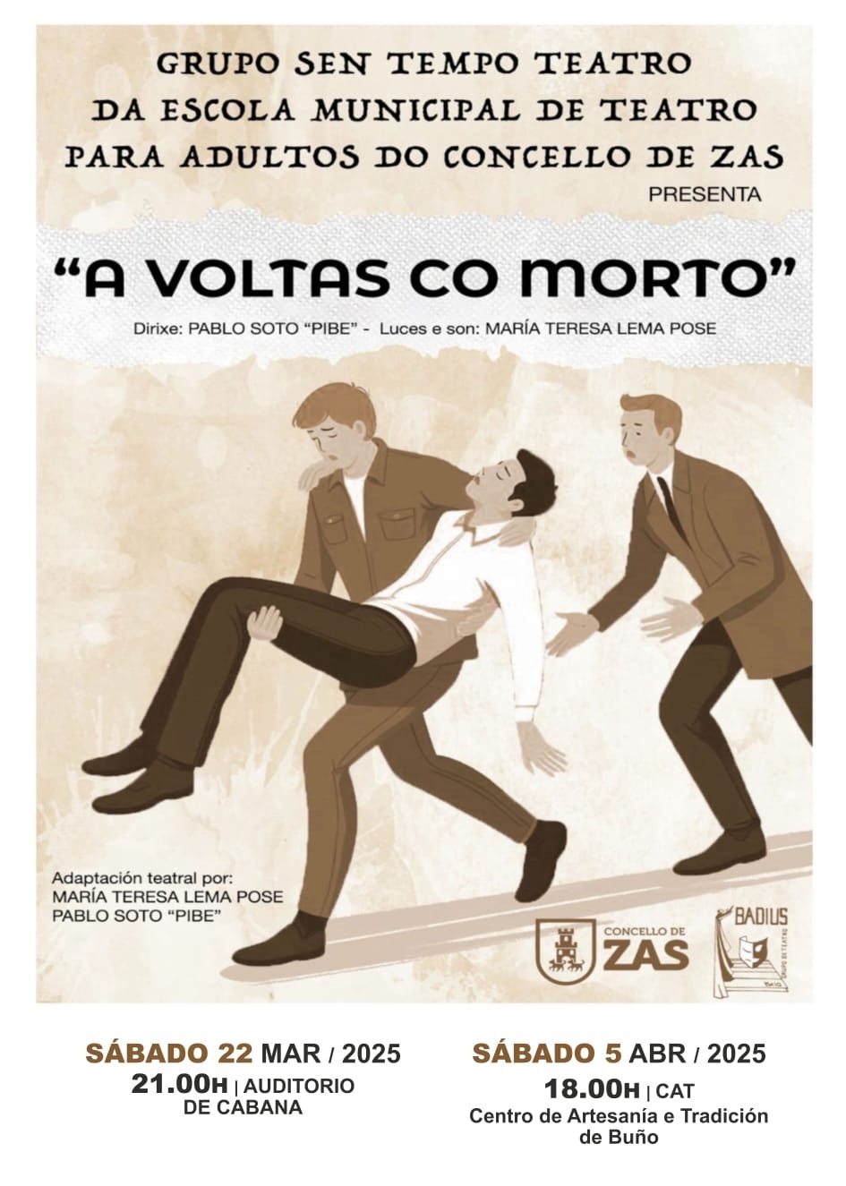 Grupo de Teatro de Zas-A volta co morto