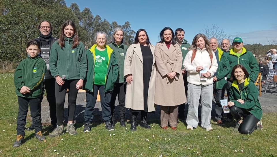Autoridades con Senda nova