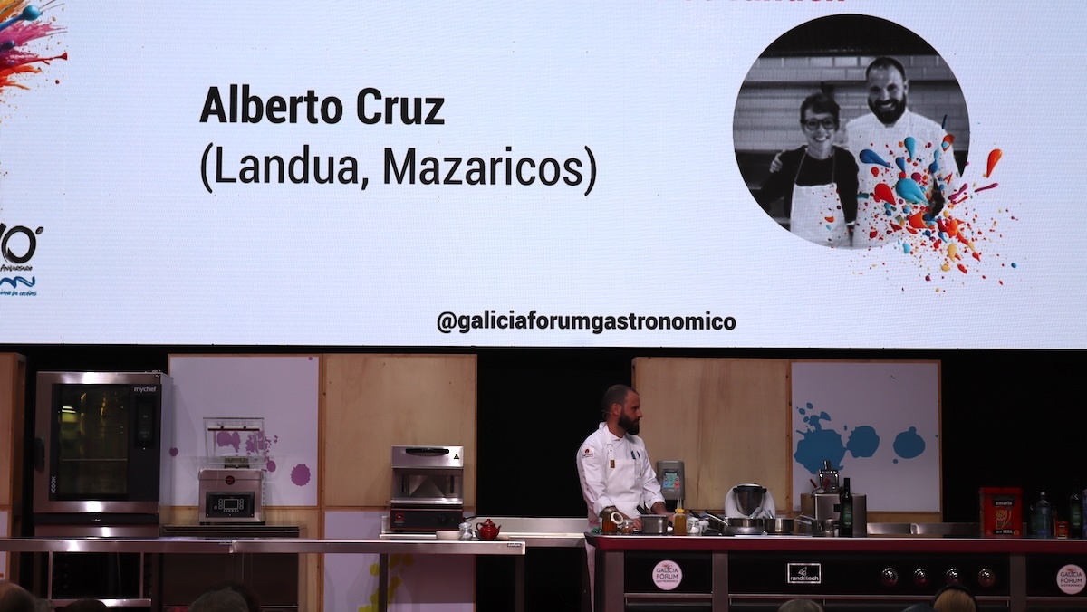 Alberto Cruz no Forum Gastronomico de Coruna 2
