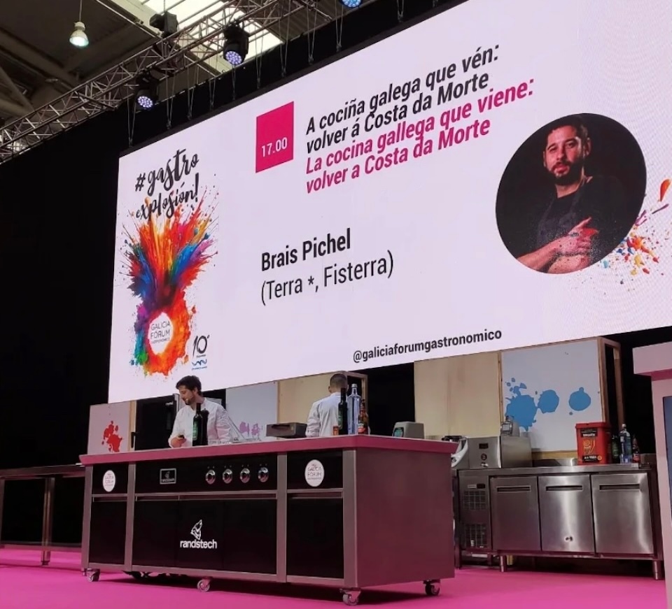 Brais Pichel no Forum Gastronomico